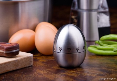 MINUTNIK KUCHENNY JAJKO INOX KiNGHOFF KH-3131 MINUTNIK KUCHENNY JAJKO INOX KiNGHOFF KH-3131