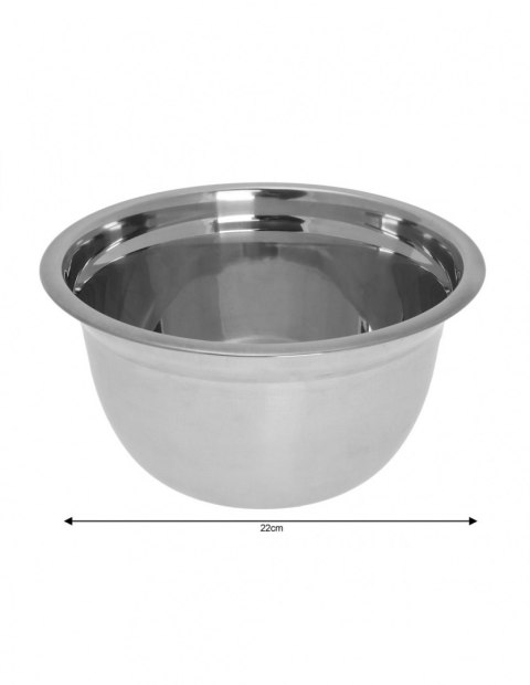 MISKA ZE STALI NIERDZEWNEJ 22CM KiNGHOFF KH-1486 MISKA ZE STALI NIERDZEWNEJ 22CM KiNGHOFF KH-1486