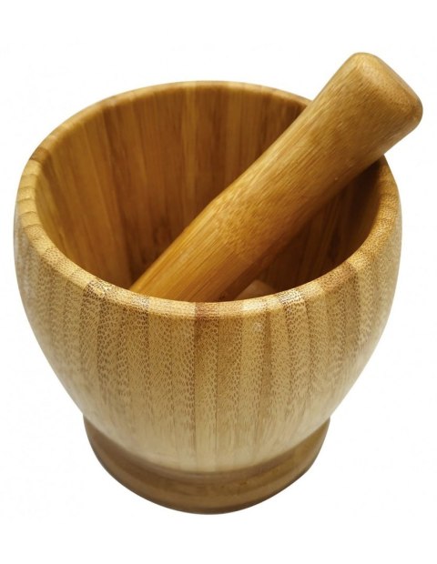MOŹDZIERZ BAMBUSOWY 9.5cm KINGHOFF KH-1616 MOŹDZIERZ BAMBUSOWY 9.5cm KINGHOFF KH-1616