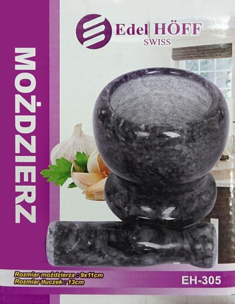 MOŹDZIERZ GRANITOWY 10 x 11cm ZILNER ZL-304 EH-305 MOŹDZIERZ GRANITOWY 10 x 11cm ZILNER ZL-304 EH-305