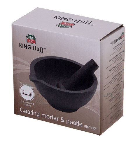 MOŹDZIERZ ŻELIWNY KiNGHOFF Ø13cm KH-1197 MOŹDZIERZ ŻELIWNY KiNGHOFF Ø13cm KH-1197