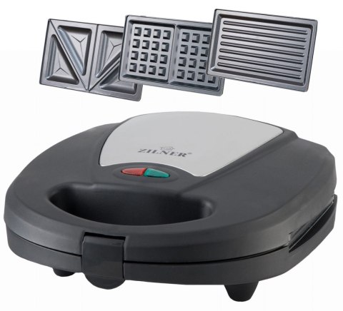 OPIEKACZ 3W1 TOST/GRIL/GOFR SANDWICH MAKER ZILNER ZL-113 OPIEKACZ 3W1 TOST/GRIL/GOFR SANDWICH MAKER ZILNER ZL-113