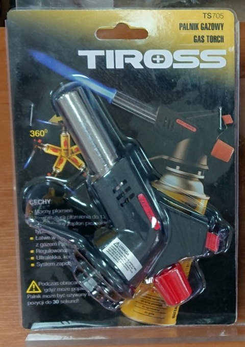 PALNIK GAZOWY + KARTUSZ 227g LUTLAMPA LUTOWNICA TIROSS TS-705-G PALNIK GAZOWY + KARTUSZ 227g LUTLAMPA LUTOWNICA TIROSS TS-705-G