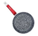 PATELNIA 22CM MARMUROWO-CERAMICZNA ZILNER STONETEC BURGUND ZL-9254