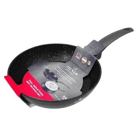 PATELNIA 22CM Z POWŁOKĄ MARMUROWĄ I DNEM FULL INDUCTION ZILNER ZL-562 PATELNIA 22CM Z POWŁOKĄ MARMUROWĄ I DNEM FULL INDUCTION ZILNER ZL-562