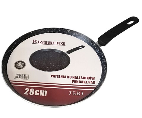 PATELNIA DO NALEŚNIKÓW 28CM KRISBERG KS-7567 PATELNIA DO NALEŚNIKÓW 28CM KRISBERG KS-7567