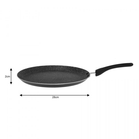 PATELNIA DO NALEŚNIKÓW KiNGHOFF 28cm KH-1128 PATELNIA DO NALEŚNIKÓW KiNGHOFF 28cm KH-1128