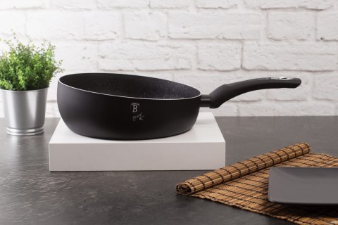 PATELNIA GŁĘBOKA CHEF FLIP 26cm BERLINGER HAUS BLACK SILVER BH-1854 PATELNIA GŁĘBOKA CHEF FLIP 26cm BERLINGER HAUS BLACK SILVER BH-1854