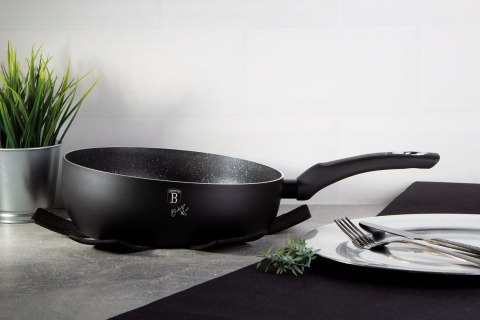 PATELNIA GŁĘBOKA CHEF FLIP 26cm BERLINGER HAUS BLACK SILVER BH-1854 PATELNIA GŁĘBOKA CHEF FLIP 26cm BERLINGER HAUS BLACK SILVER BH-1854