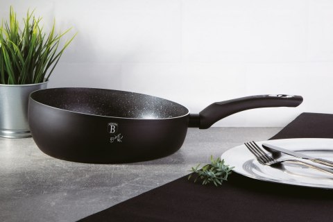 PATELNIA GŁĘBOKA CHEF FLIP 26cm BERLINGER HAUS BLACK SILVER BH-1854 PATELNIA GŁĘBOKA CHEF FLIP 26cm BERLINGER HAUS BLACK SILVER BH-1854