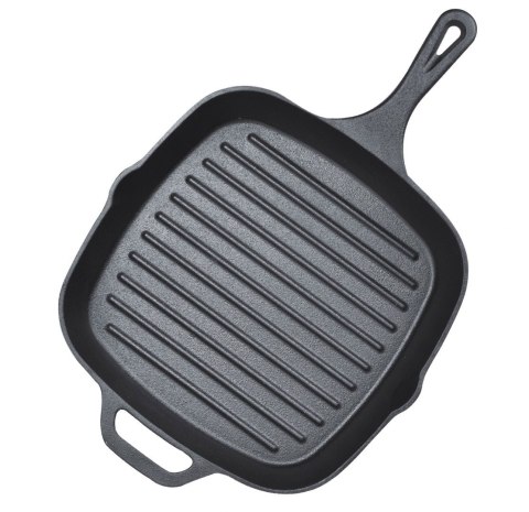 PATELNIA GRILLOWA ŻELIWNA 28x28cm BRUNBESTE BB-2656 PATELNIA GRILLOWA ŻELIWNA 28x28cm BRUNBESTE BB-2656