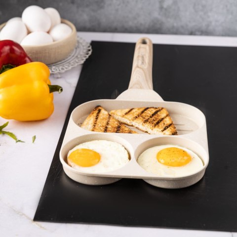 PATELNIA MARMURKOWA 3 W 1 DO JAJEK NALEŚNIKÓW PLACKÓW GRILL KLAUSBERG KB-7818 BEŻOWA PATELNIA MARMURKOWA 3 W 1 DO JAJEK NALEŚNIKÓW PLACKÓW GRILL KLAUSBERG KB-7818 BEŻOWA