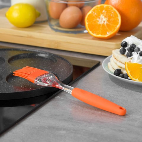 PĘDZELEK SILIKONOWY 24cm 2 KOLORY KINGHOFF KH-4624 PĘDZELEK SILIKONOWY 24cm 2 KOLORY KINGHOFF KH-4624