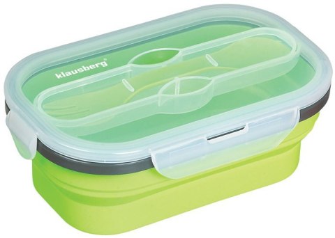 POJEMNIK LUNCHBOX SILIKONOWY 800ml 1-KOMOROWY KLAUSBERG KB-7022 POJEMNIK LUNCHBOX SILIKONOWY 800ml 1-KOMOROWY KLAUSBERG KB-7022