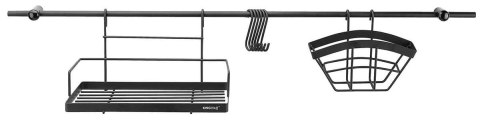 RELING KUCHENNY 16 EL. 150cm CZARNY KiNGHOFF KH-1498 RELING KUCHENNY 16 EL. 150cm CZARNY KiNGHOFF KH-1498