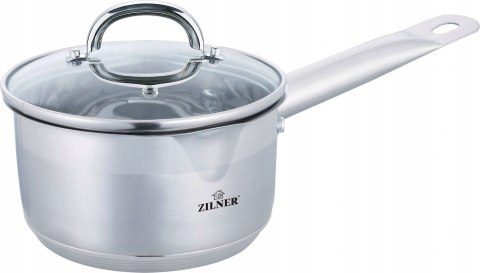 RONDEL STALOWY 1.0L / 14CM Z WYLEWKĄ ZILNER ZL-6112 RONDEL STALOWY 1.0L / 14CM Z WYLEWKĄ ZILNER ZL-6112