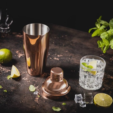 SHAKER BARMAŃSKI DO DRINKÓW KOKTAJLI 750ML ROSEGOLD KLAUSBERG KB-7650 SHAKER BARMAŃSKI DO DRINKÓW KOKTAJLI 750ML ROSEGOLD KLAUSBERG KB-7650