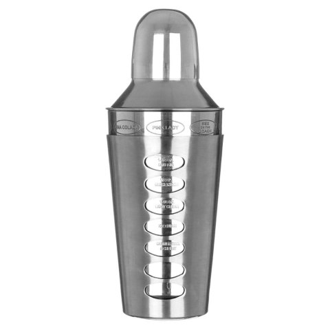 SHAKER DO KOKTAJLI 600ml Z OBRACANYMI PRZEPISAMI KiNGHOFF KH-1393 SHAKER DO KOKTAJLI 600ml Z OBRACANYMI PRZEPISAMI KiNGHOFF KH-1393