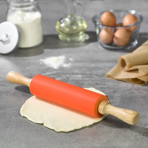 SILIKONOWY WAŁEK DO CIASTA 38cm KINGHOFF KH-4660 SILIKONOWY WAŁEK DO CIASTA 38cm KINGHOFF KH-4660