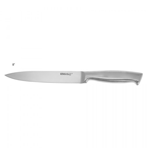 STALOWY NÓŻ DO PORCJOWANIA 20CM KiNGHOFF KH-3434 STALOWY NÓŻ DO PORCJOWANIA 20CM KiNGHOFF KH-3434