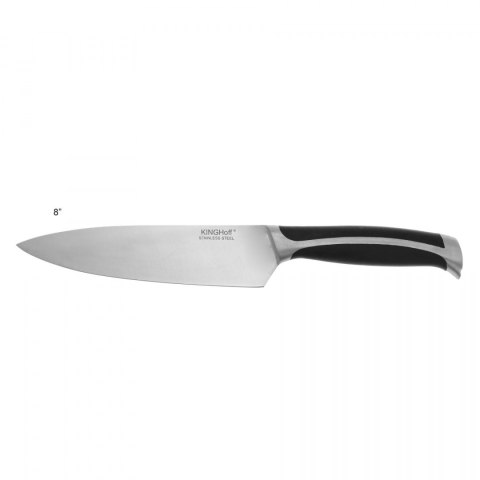 STALOWY NÓŻ SZEFA KUCHNI 22CM KiNGHOFF KH-3430 STALOWY NÓŻ SZEFA KUCHNI 22CM KiNGHOFF KH-3430