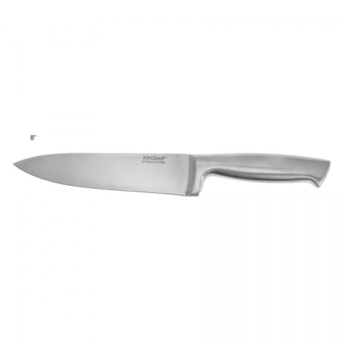 STALOWY NÓŻ SZEFA KUCHNI 22CM KiNGHOFF KH-3435 STALOWY NÓŻ SZEFA KUCHNI 22CM KiNGHOFF KH-3435