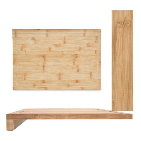 STOLNICA BAMBUSOWA Z RANTEM 58x38cm KINGHOFF KH-1686 STOLNICA BAMBUSOWA Z RANTEM 58x38cm KINGHOFF KH-1686