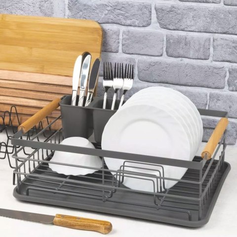 SUSZARKA DO NACZYŃ OCIEKACZ 42.5x32x15.5cm KINGHOFF KH-1729 SUSZARKA DO NACZYŃ OCIEKACZ 42.5x32x15.5cm KINGHOFF KH-1729