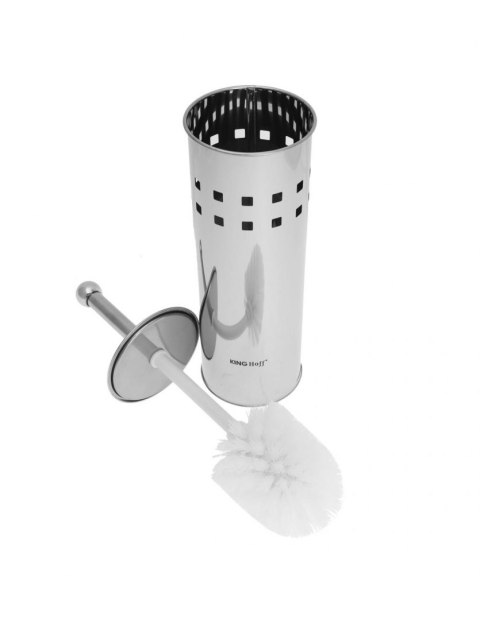 SZCZOTKA DO WC Z POJEMNIKIEM ZE STALI NIERDZEWNEJ KINGHOFF KK-3220 SZCZOTKA DO WC Z POJEMNIKIEM ZE STALI NIERDZEWNEJ KINGHOFF KK-3220