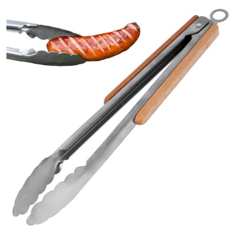 SZCZYPCE KUCHENNE GRILLOWE STALOWE 30CM BRUNBESTE BB-3013 SZCZYPCE KUCHENNE GRILLOWE STALOWE 30CM BRUNBESTE BB-3013