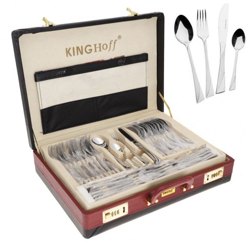 SZTUĆCE KiNGHOFF 72 ELE. POŁYSK KH-3515 SZTUĆCE KiNGHOFF 72 ELE. POŁYSK KH-3515