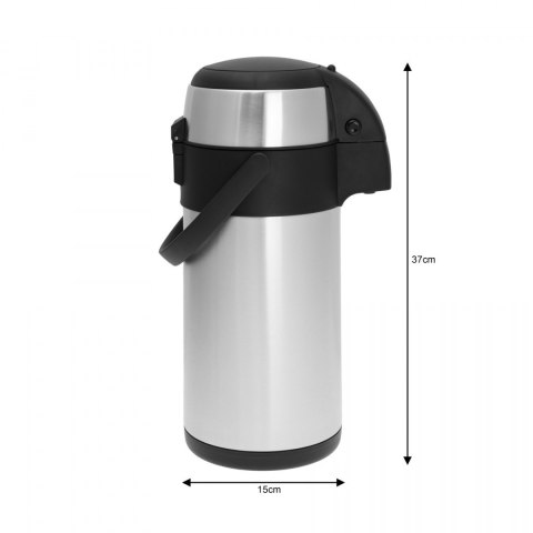 TERMOS KONFERENCYJNY Z POMPKĄ 3.0L KiNGHOFF KH-1467 TERMOS KONFERENCYJNY Z POMPKĄ 3.0L KiNGHOFF KH-1467