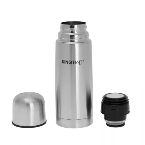 TERMOS STALOWY Z POKROWCEM 0,35L KiNGHOFF KH-4051 TERMOS STALOWY Z POKROWCEM 0,35L KiNGHOFF KH-4051
