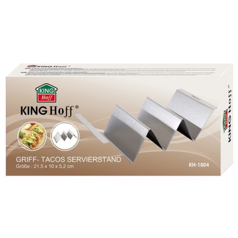 UCHWYT STOJAK DO SERWOWANIA TACOS KINGHOFF KH-1804 UCHWYT STOJAK DO SERWOWANIA TACOS KINGHOFF KH-1804