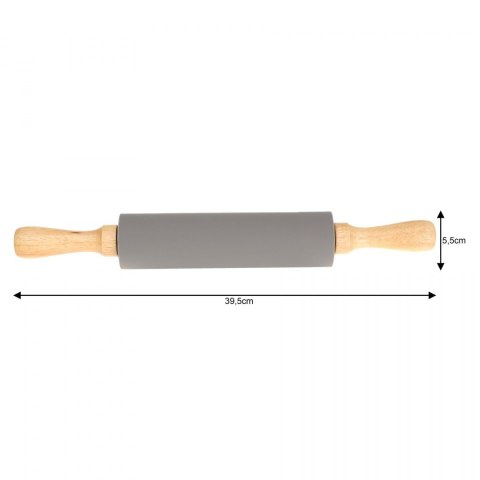 WAŁEK SILIKONOWY DO CIASTA 39.5cm KINGHOFF KH-1628 WAŁEK SILIKONOWY DO CIASTA 39.5cm KINGHOFF KH-1628