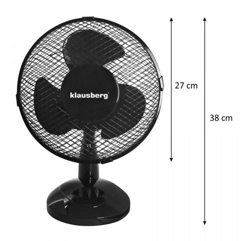 WENTYLATOR BIURKOWY 23CM KLAUSBERG KB-7473 WENTYLATOR BIURKOWY 23CM KLAUSBERG KB-7473