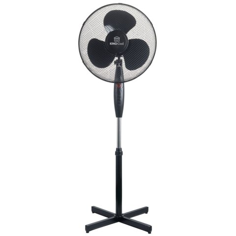 WENTYLATOR PODŁOGOWY 40CM 40W KINGCOOL KC-2125 CZARNY SIATKA WENTYLATOR PODŁOGOWY 40CM 40W KINGCOOL KC-2125 CZARNY SIATKA