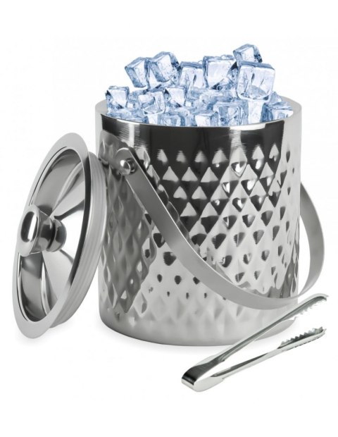 WIADERKO DO LODU 1.5L Z PODWÓJNĄ SCIANKĄ KINGHOFF KH-1508 WIADERKO DO LODU 1.5L Z PODWÓJNĄ SCIANKĄ KINGHOFF KH-1508