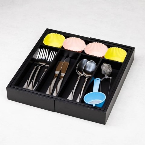 WKŁAD ORGANIZER DO SZUFLADY NA SZTUĆCE ROZSUWANY 52/31X31CM KINGHOFF KH-1745 WKŁAD ORGANIZER DO SZUFLADY NA SZTUĆCE ROZSUWANY 52/31X31CM KINGHOFF KH-1745