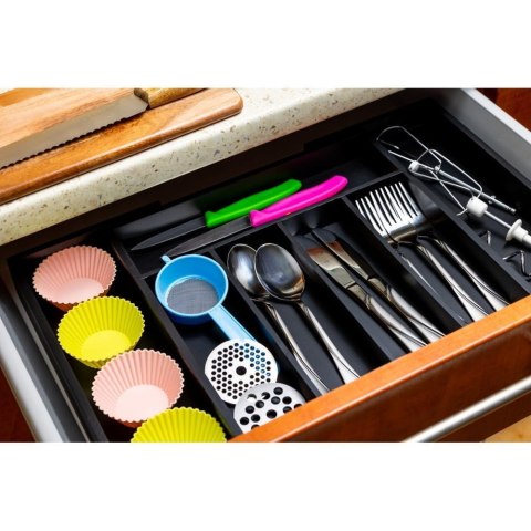 WKŁAD ORGANIZER DO SZUFLADY NA SZTUĆCE ROZSUWANY 52/31X31CM KINGHOFF KH-1745 WKŁAD ORGANIZER DO SZUFLADY NA SZTUĆCE ROZSUWANY 52/31X31CM KINGHOFF KH-1745