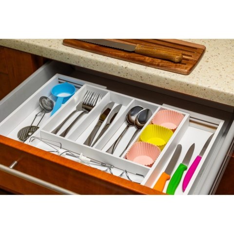 WKŁAD ORGANIZER DO SZUFLADY NA SZTUĆCE ROZSUWANY 52/31X31CM KINGHOFF KH-1746 WKŁAD ORGANIZER DO SZUFLADY NA SZTUĆCE ROZSUWANY 52/31X31CM KINGHOFF KH-1746
