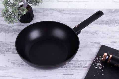 WOK PATELNIA GŁĘBOKA Z POWŁOKĄ TYTANOWĄ 28CM BERLINGER HAUS MONACO BH-7091 WOK PATELNIA GŁĘBOKA Z POWŁOKĄ TYTANOWĄ 28CM BERLINGER HAUS MONACO BH-7091