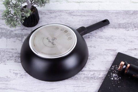 WOK PATELNIA GŁĘBOKA Z POWŁOKĄ TYTANOWĄ 28CM BERLINGER HAUS MONACO BH-7091 WOK PATELNIA GŁĘBOKA Z POWŁOKĄ TYTANOWĄ 28CM BERLINGER HAUS MONACO BH-7091