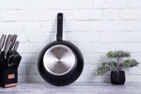 WOK PATELNIA GŁĘBOKA Z POWŁOKĄ TYTANOWĄ 28CM BERLINGER HAUS MONACO BH-7091 WOK PATELNIA GŁĘBOKA Z POWŁOKĄ TYTANOWĄ 28CM BERLINGER HAUS MONACO BH-7091
