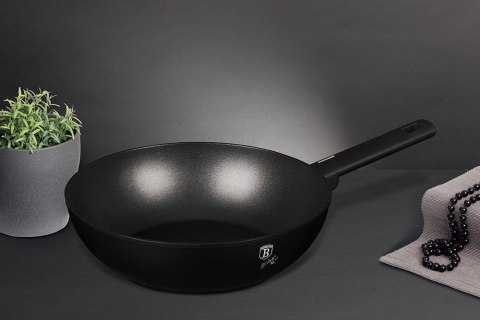 WOK PATELNIA GŁĘBOKA Z POWŁOKĄ TYTANOWĄ 28CM BERLINGER HAUS MONACO BH-7091 WOK PATELNIA GŁĘBOKA Z POWŁOKĄ TYTANOWĄ 28CM BERLINGER HAUS MONACO BH-7091