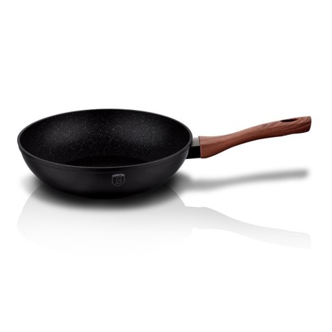 WOK Z POWŁOKĄ GRANITOWĄ 28cm 3.2L BERLINGER HAUS EBONY ROSEWOOD BH-1719 WOK Z POWŁOKĄ GRANITOWĄ 28cm 3.2L BERLINGER HAUS EBONY ROSEWOOD BH-1719