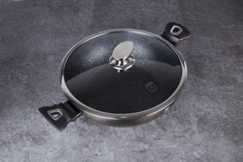 WOK Z POWŁOKĄ GRANITOWĄ 30CM 4L BERLINGER HAUS SHINY BLACK BH-7115 WOK Z POWŁOKĄ GRANITOWĄ 30CM 4L BERLINGER HAUS SHINY BLACK BH-7115