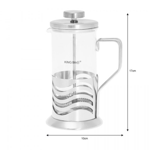 ZAPARZACZ DO HERBATY FRENCH PRESS 350ML KINGHOFF KH-4833 ZAPARZACZ DO HERBATY FRENCH PRESS 350ML KINGHOFF KH-4833