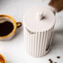 ZAPARZACZ DO HERBATY KAWY SZKLANY FRENCH PRESS 350 ML BEŻOWY KLAUSBERG KB-7744