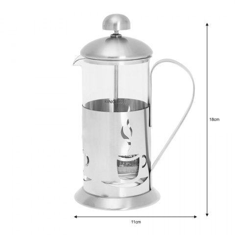 ZAPARZACZ DO HERBATY Z DOCISKIEM FRENCH PRESS 350ML KINGHOFF KH-4830 ZAPARZACZ DO HERBATY Z DOCISKIEM FRENCH PRESS 350ML KINGHOFF KH-4830